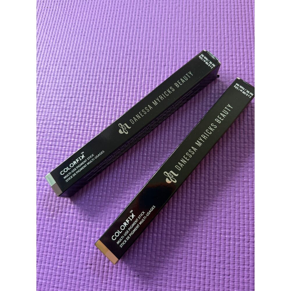 2 DANESSA MYRICKS BEAUTY COLORFIX MULTI-USE PIGMENT STICK NEW 4 & 10 eyeshadow